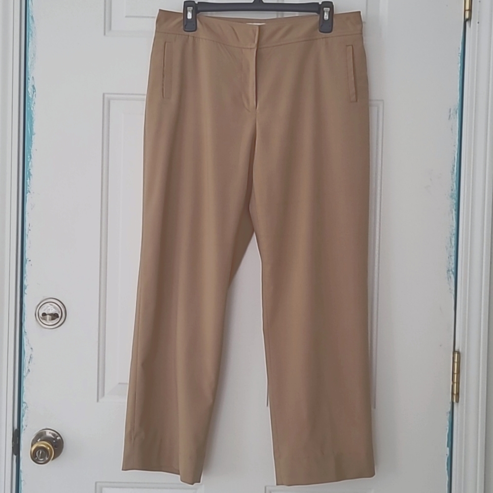 Covington petite stretch straight leg trousers